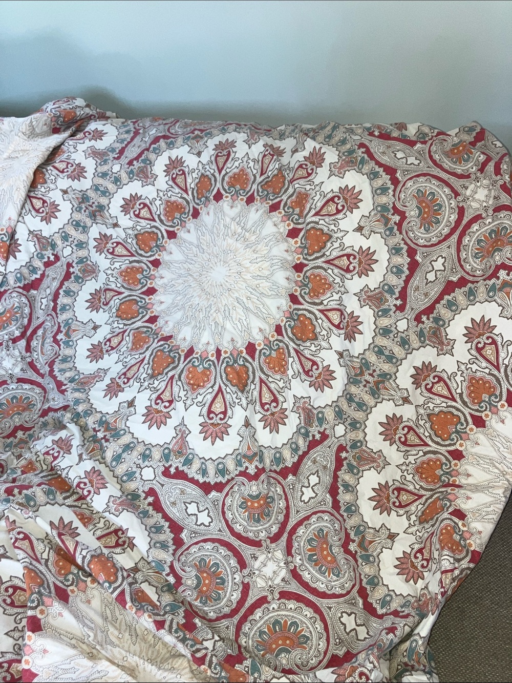 Pottery Barn Full/Queen Duvet cover